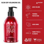 Sexy Hair Big Blow Dry Volumizing Hair Styling Gel
