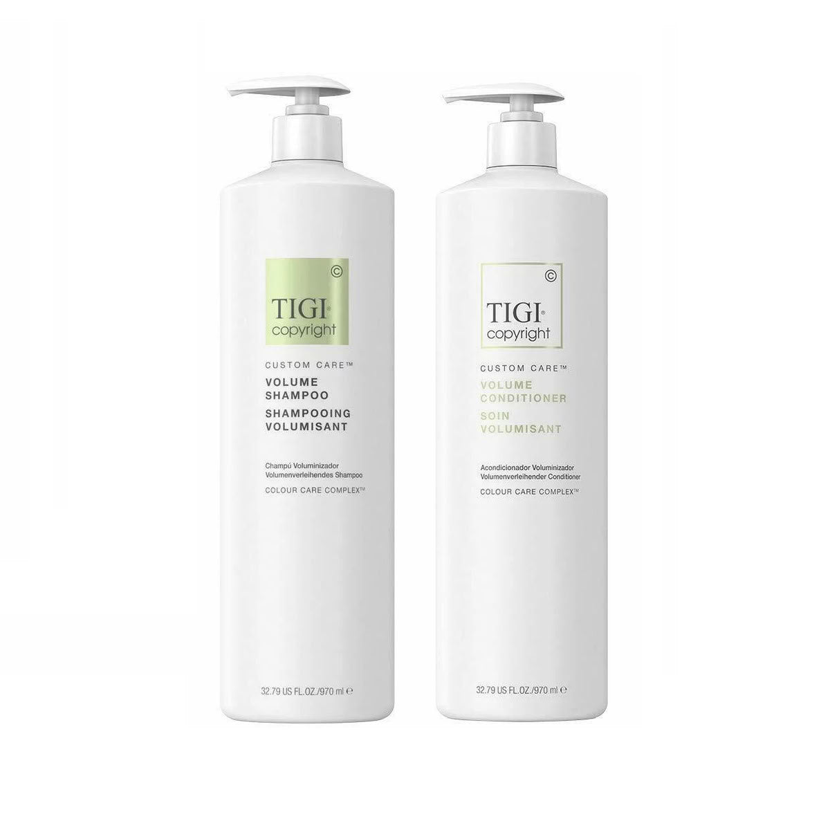 Tigi Copyright Volume Duo Shampoo and Conditioner 33.8 Oz