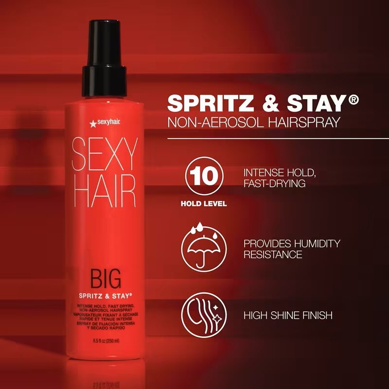 Sexy Hair Spritz & Stay Intense Hold Hairspray