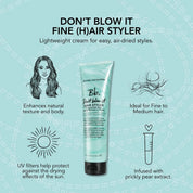 Bumble and bumble Don't Blow It Fine Hair Styler – Lightweight Air-Dry Cream for Fine Hair
