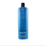 SexyHair Healthy Bright Blonde Violet Shampoo – Purple Toning Shampoo for Blonde Hair