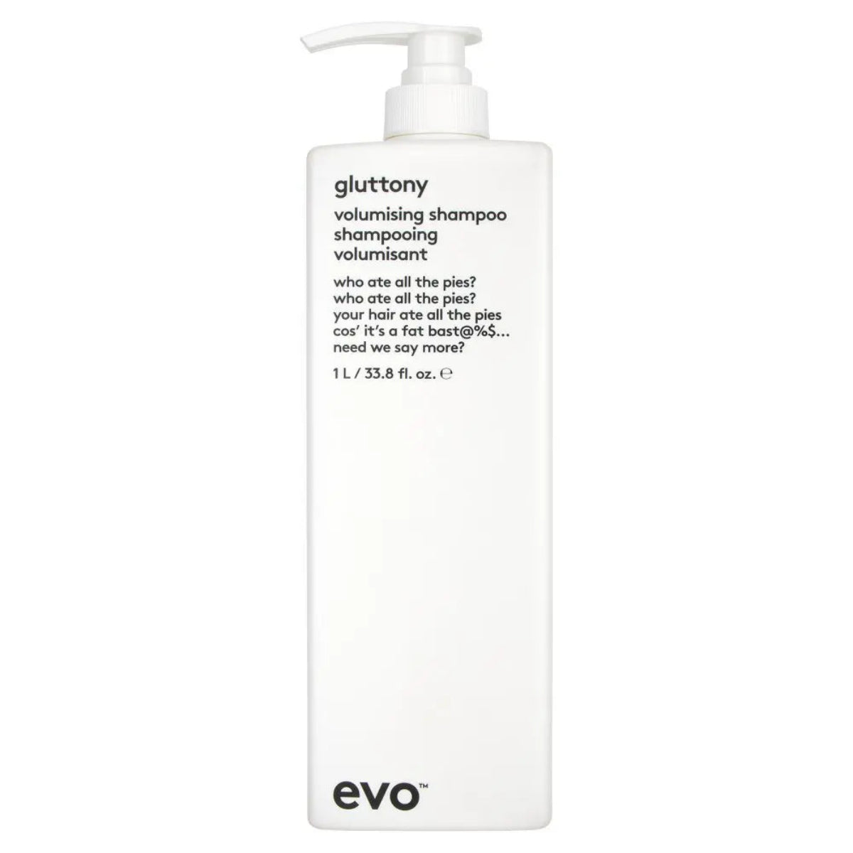 EVO Gluttony Volumizing Sulfate-Free Shampoo