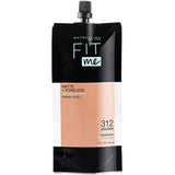 Maybelline New York Fit Me Matte + Poreless Liquid Foundation, 312 Golden