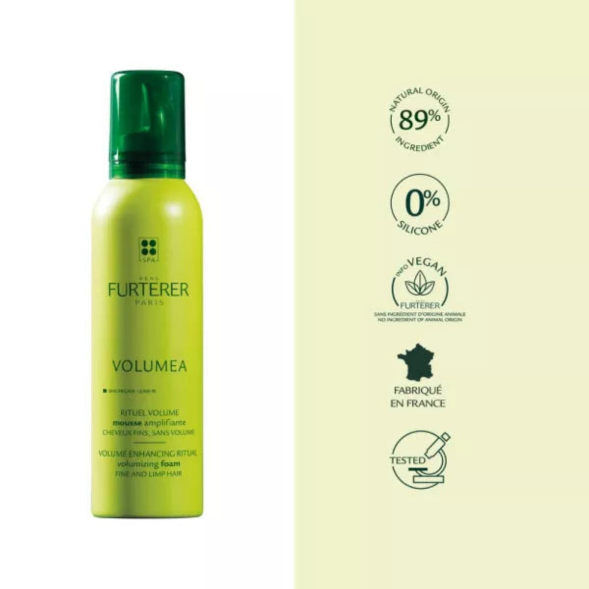 René Furterer VOLUMEA Volumizing Foam Amplifying Styling Mousse