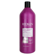 Redken bottle of color extend magnetic product on a white background