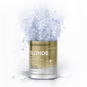 Joico Blonde Life lightening powder with packaging on a white background