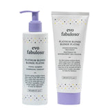 Evo Fabuloso Platinum Blonde Shampoo 8.4oz and Colour Boosting Treatment 7.5oz