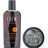 American Crew Daily Shampoo New Formula 8.4 Oz and Grooming Cream Elvis 3 Oz