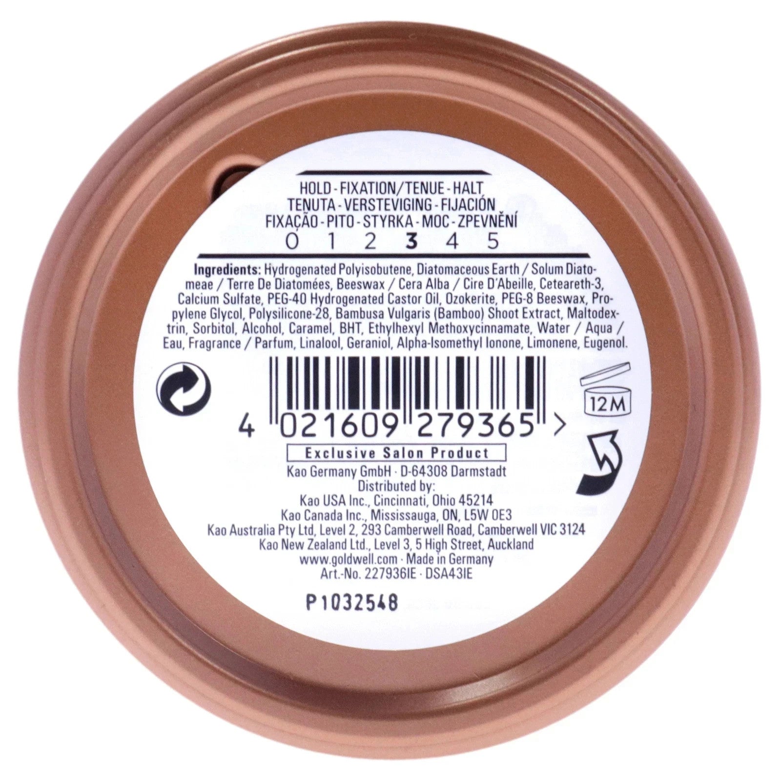 2 PACK Goldwell Stylesign Creative Texture Matte Clay Matte Rebel 3 - 75ml/2.5oz