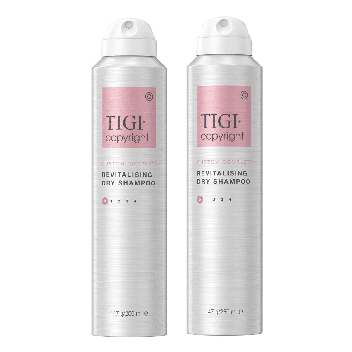 2 Pack TIGI Copyright Revitalizing Dry Shampoo 5.2 oz 250 ml