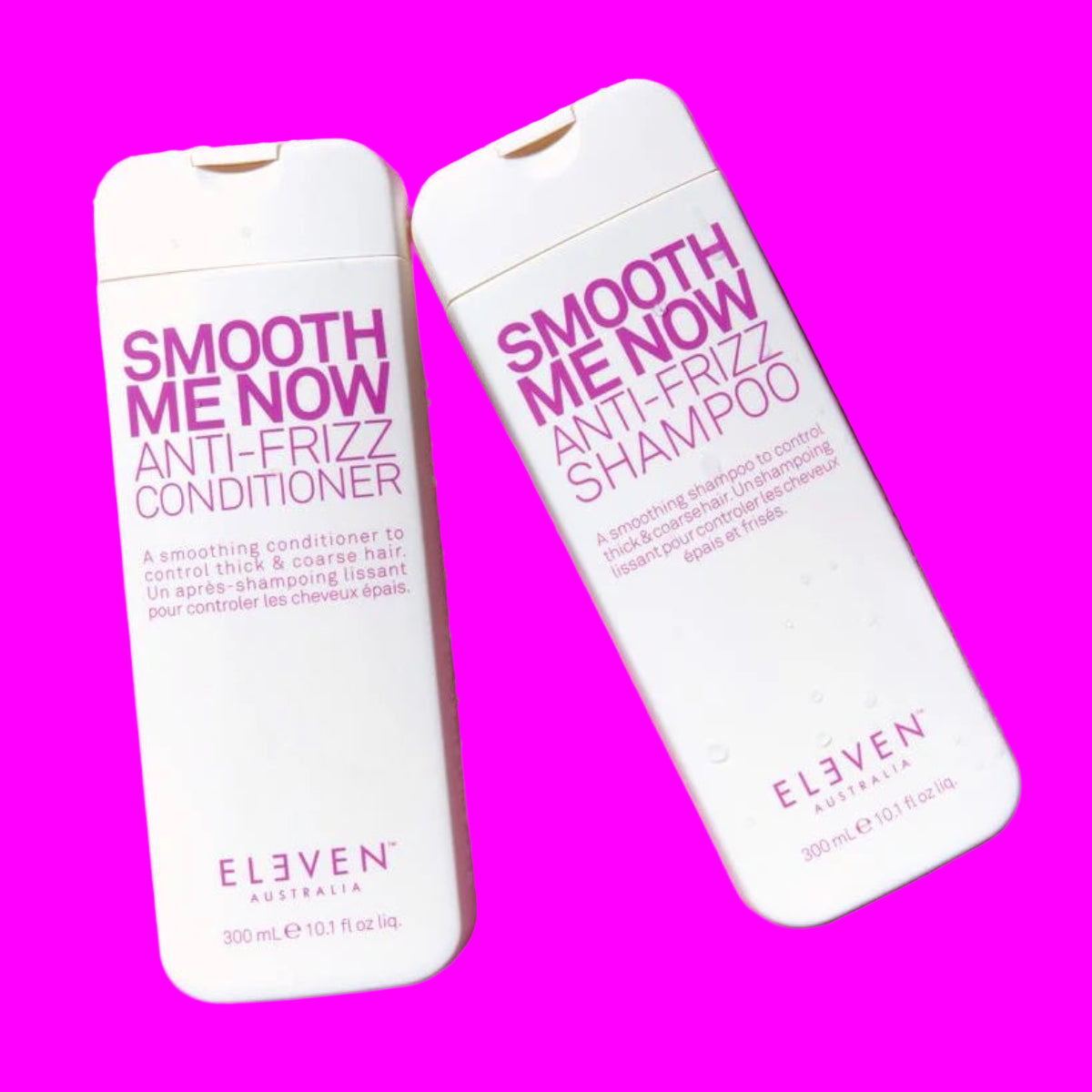 ELEVEN Australia Smooth Me Now Anti-Frizz Shampoo  & Smooth Me Now Anti-Frizz Conditioner Combo