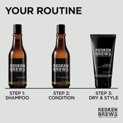 Redken Brews Daily Shampoo & Conditioner