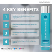 Keratherapy Moisture Shampoo, Conditioner 10.1 oz & Leave In Conditioner 8.5 oz