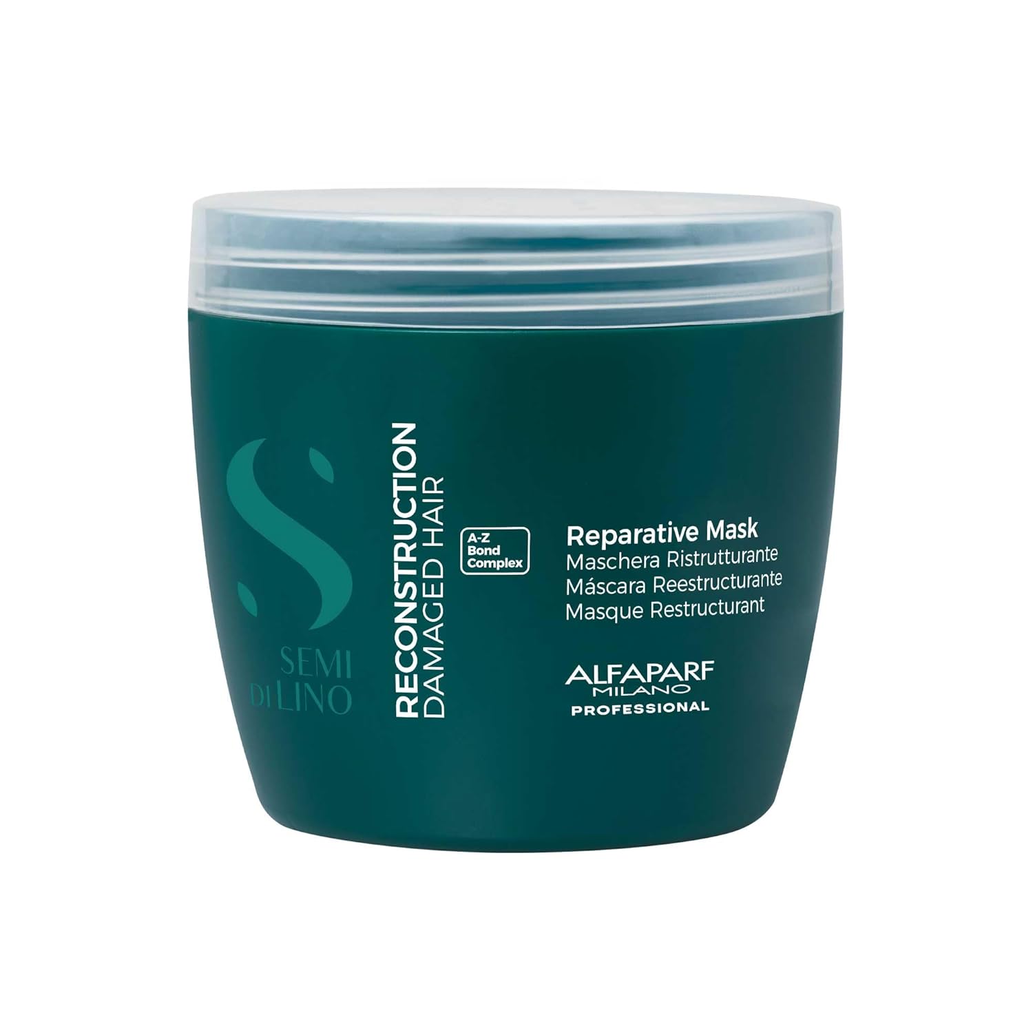 Alfaparf Milano Semi di Lino Reconstruction Reparative Mask – Repairing Hair Mask for Damaged Hair