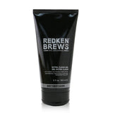 Redken Brews Extra Clean Gel 5 oz – Maximum Hold Men's Styling Gel