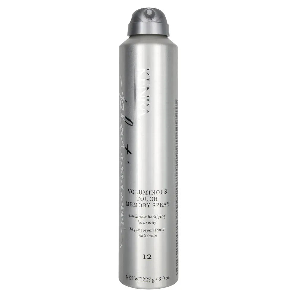 Kenra Professional Platinum Voluminous Touch Memory Spray 12 8 oz – Flexible Hold Volumizing Hairspray