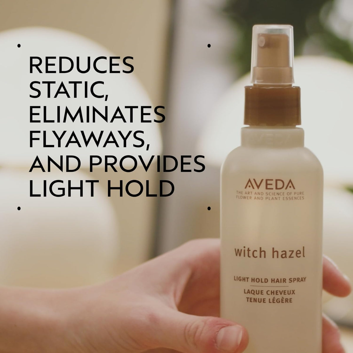 Aveda Witch Hazel Light Hold Hair Spray Non-Aerosol Spray for Fine and Medium Hair