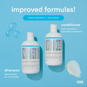VERB Glossy Shampoo Conditioner & Shine Spray Bundle