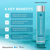 Keratherapy Moisture Shampoo, Conditioner 10.1 oz & Leave In Conditioner 8.5 oz