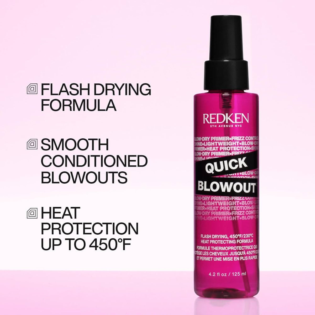Redken Quick Blowout Heat Protecting Blowdry Spray