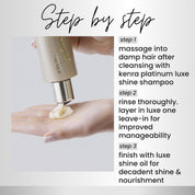 Kenra Platinum Luxe Shine Shampoo and Conditioner Set