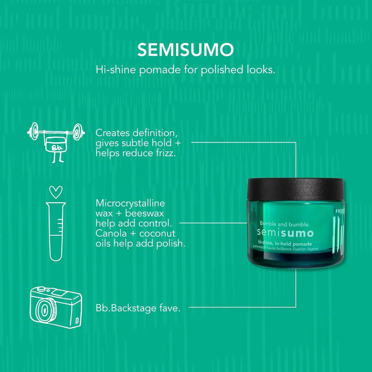 Bumble & Bumble Semisumo Hi-Shine Lo-Hold Pomade
