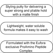 Eufora HERO for Men Texture Putty Flexible Hold Styling Putty