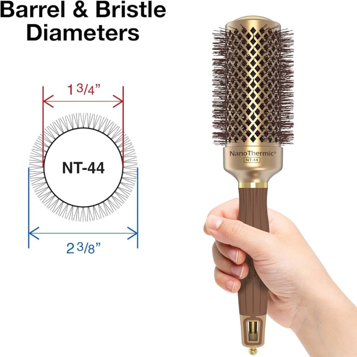 Olivia Garden NanoThermic  Round Hair Brush