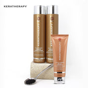 Keratherapy Keratinfixx Repair Shampoo, Conditioner, KeratinFixx 20-in-1 Leave-In - Holiday Trio