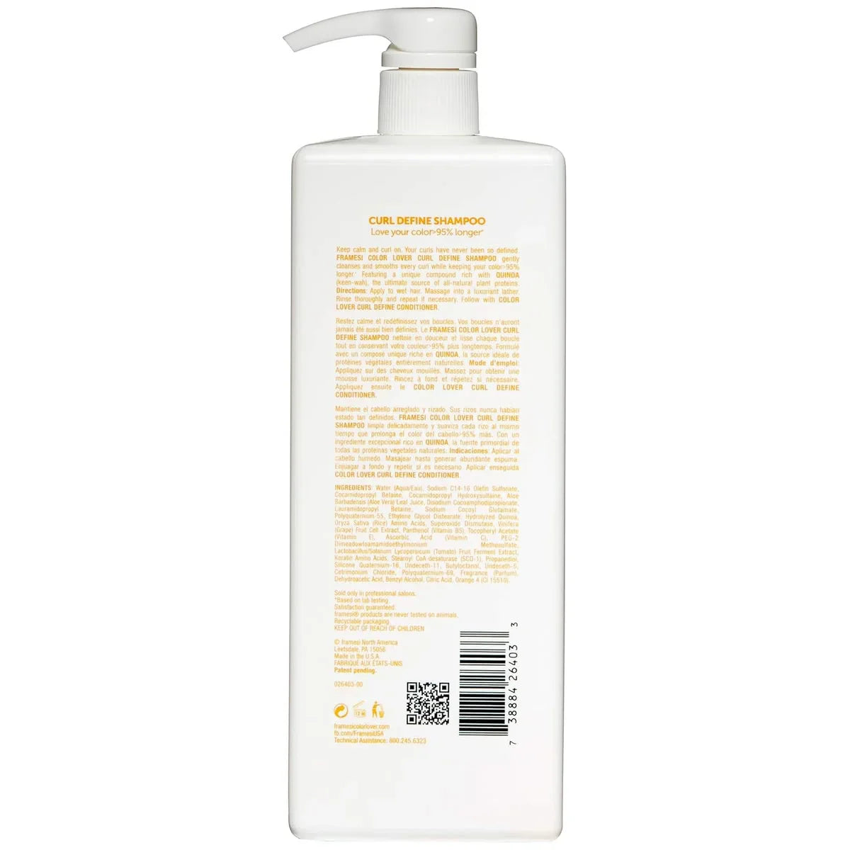Framesi Color Lover Curl Define Shampoo