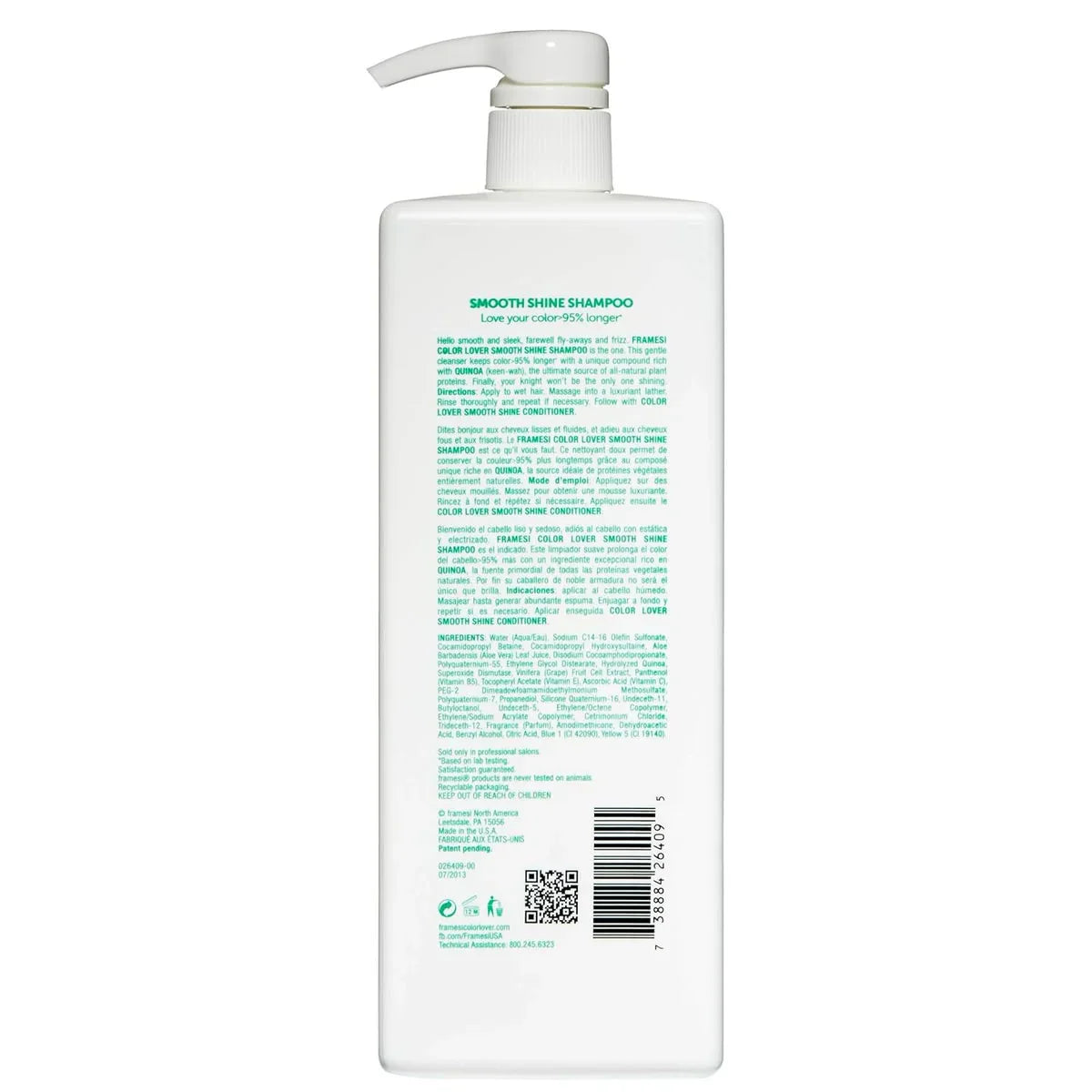 Framesi Color Lover Smooth Shine Shampoo