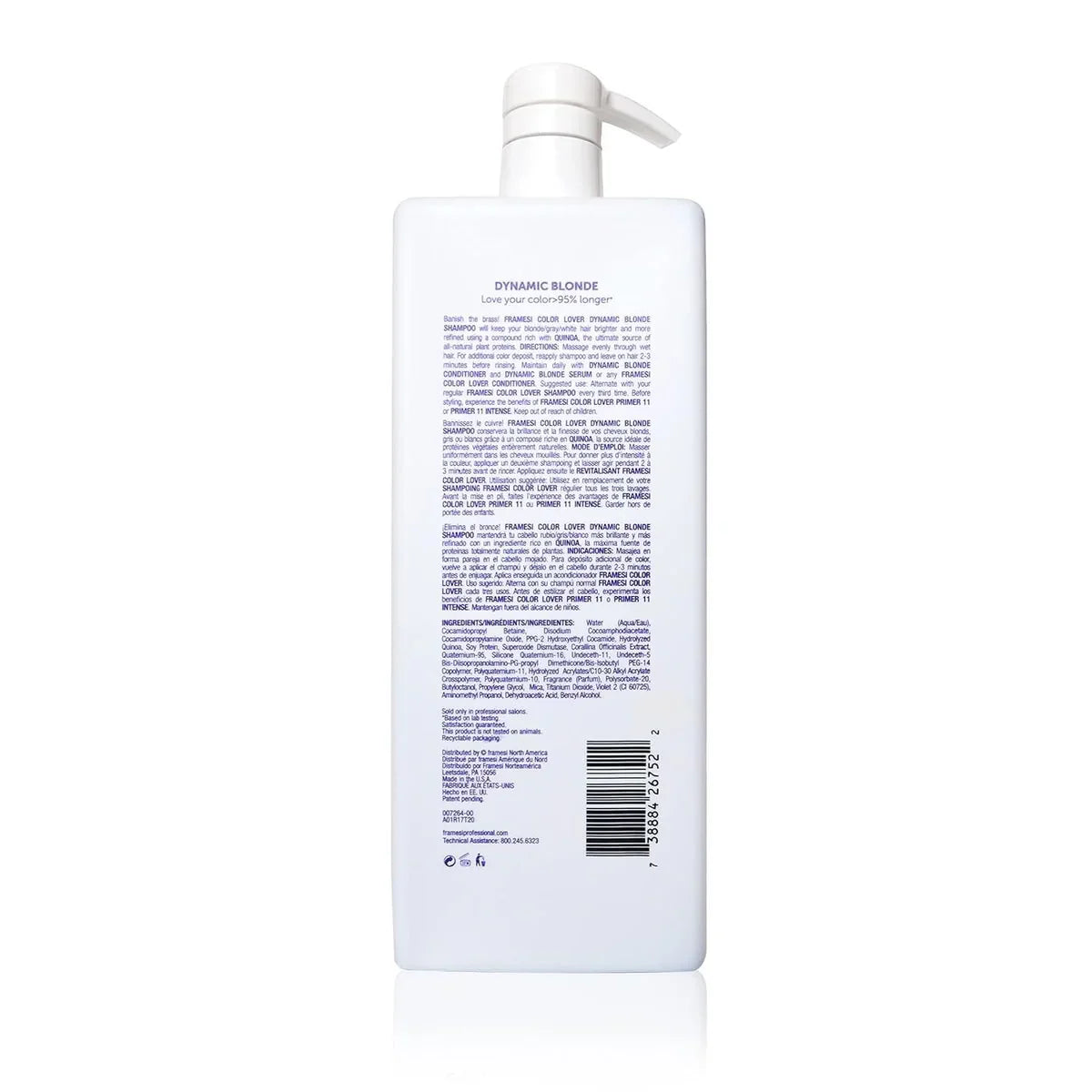 Framesi Color Lover Dynamic Blonde Purple Shampoo