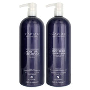 Alterna Caviar Replenishing Moisture Shampoo & Conditioner Duo Set 33.8 oz liter bottles
