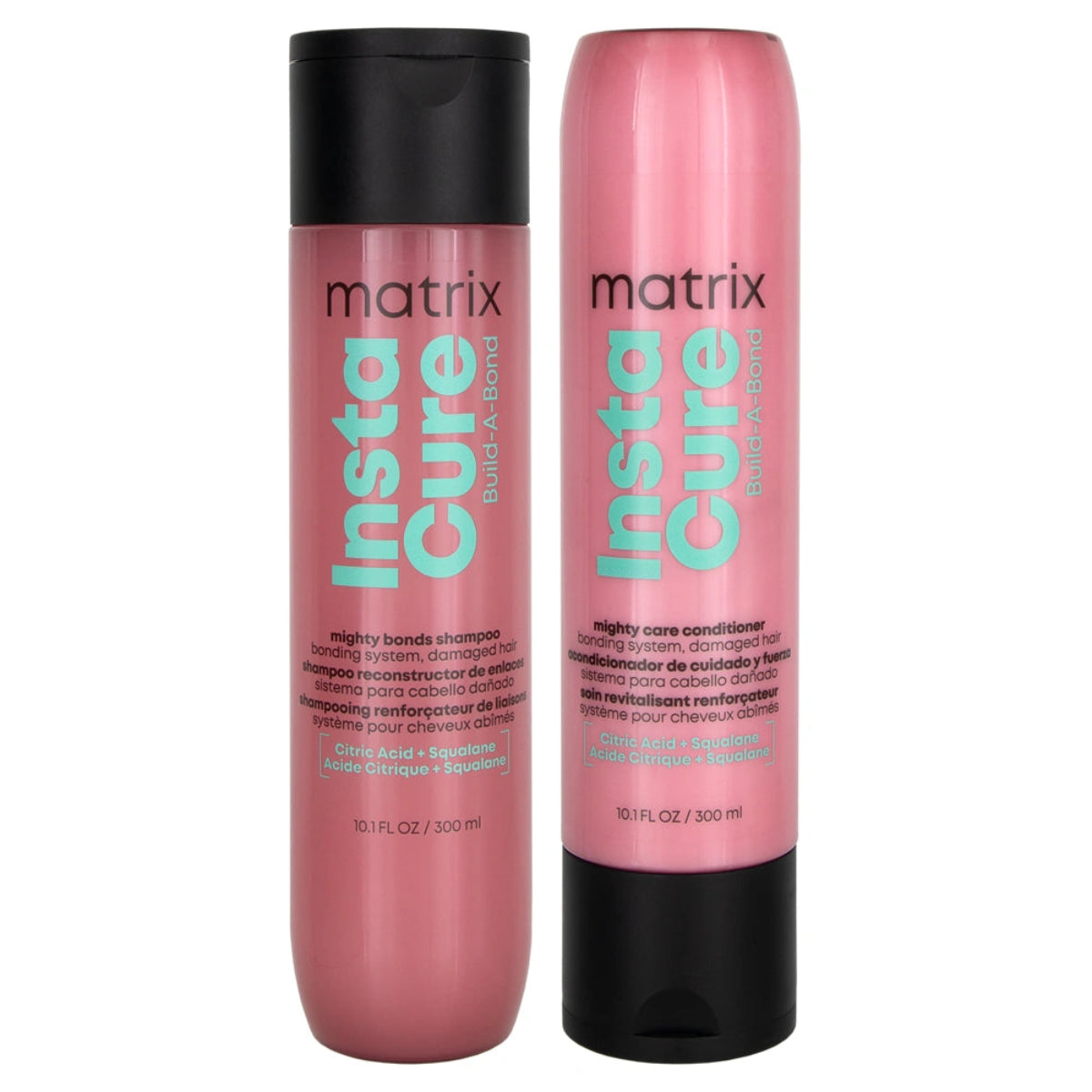 Cure Base Matrix Matrix Insta Cure Build-A-Bond Shampoo & Conditioner Set – iShampoos.com