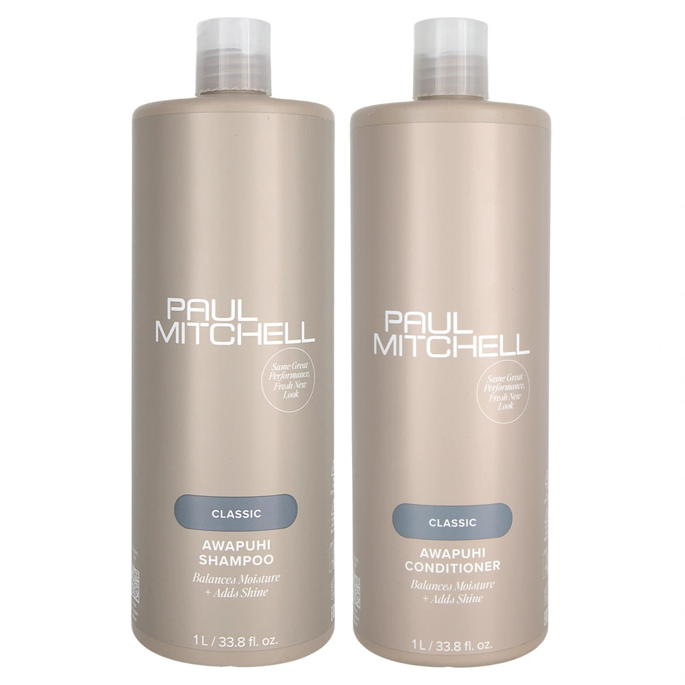 Paul Mitchell Classic Awapuhi Shampoo & Conditioner Duo – Moisturizing Hair Care Set