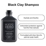 Eufora Hero For Men Black Clay Shampoo