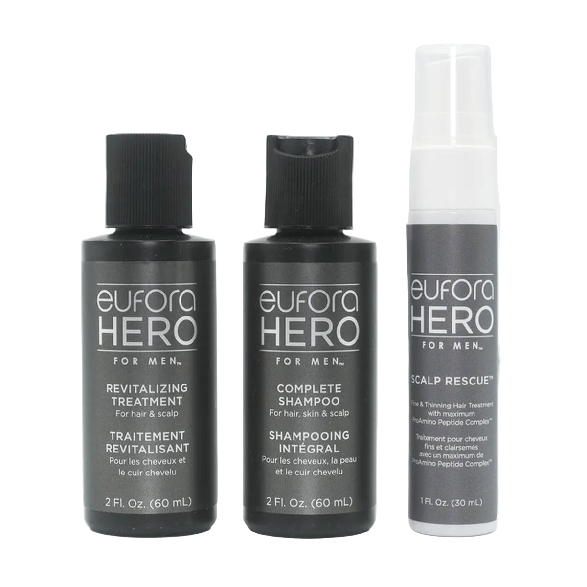 EUFORA Hero For Men Starter Kit for Fine Thinning Hair