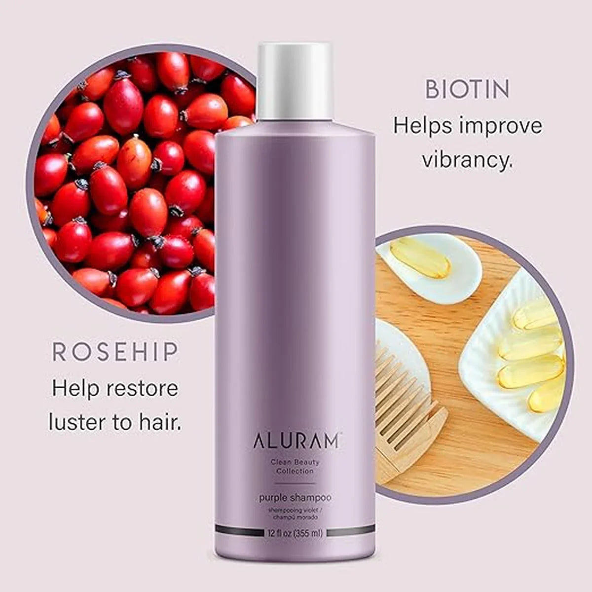 Aluram Coconut Water Purple Shampoo