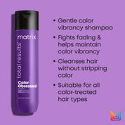 Matrix Total Results Color Obsessed Shampoo for Colored and Damaged Hair