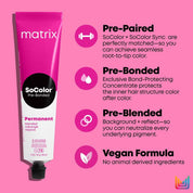 Matrix SoColor Blended Pre-Bonded Permanent Hair Color 3 oz