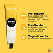 Matrix SoColor Reflect Permanent Hair Color 3 Oz