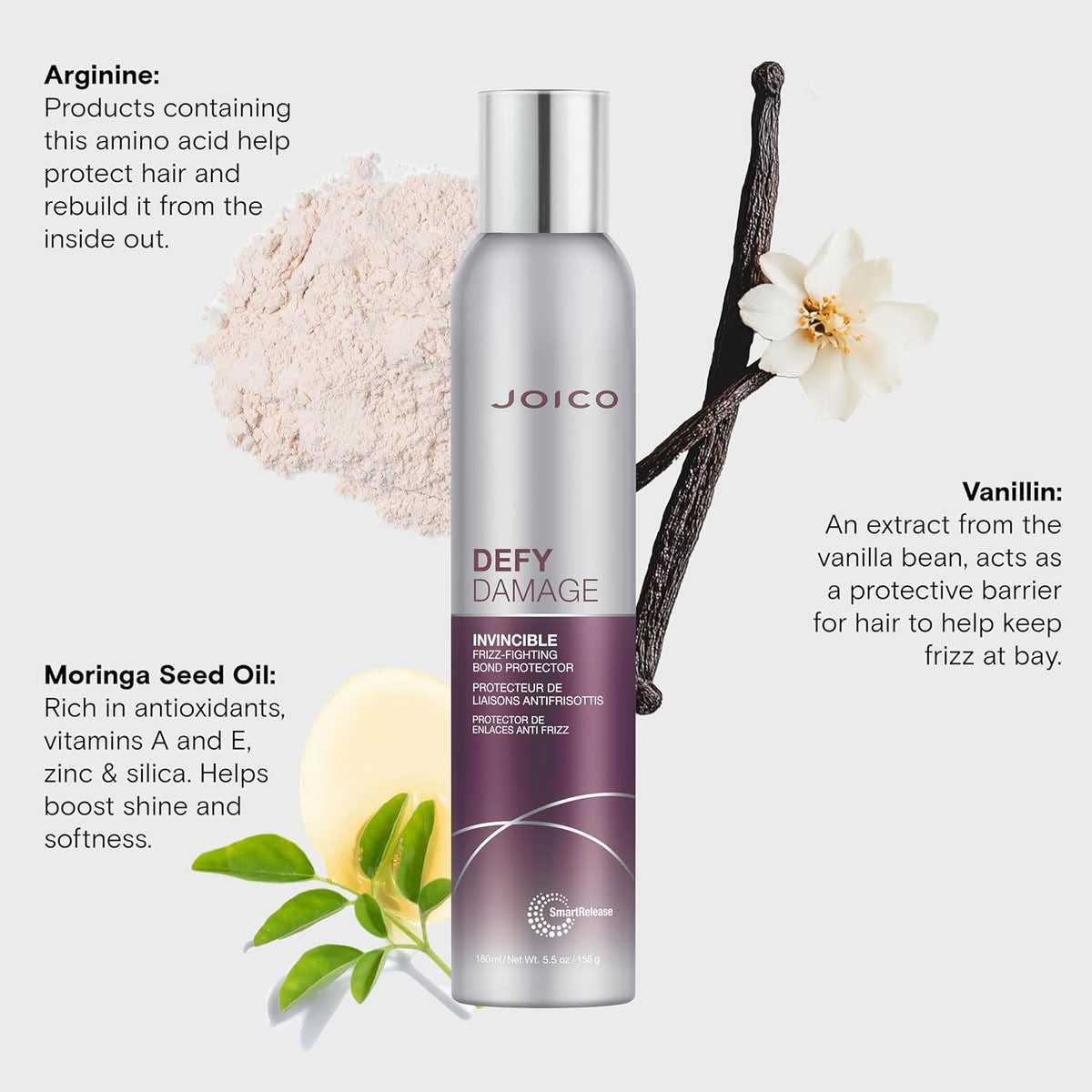 Joico Defy Damage Invincible Frizz-Fighting Bond Protector Leave-In Spray