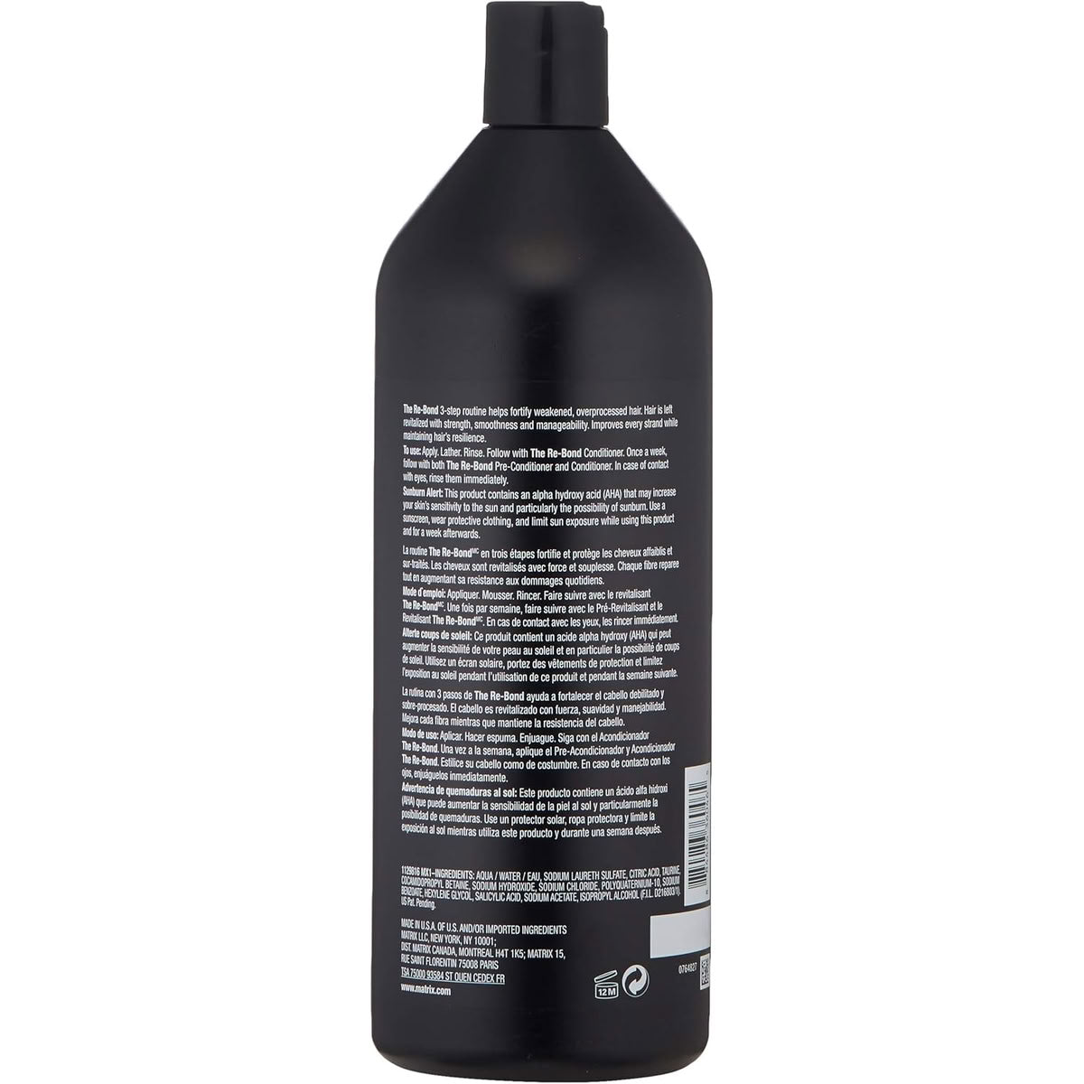 Matrix Total Results The Re-Bond 1 Strength Rehab System Shampoo