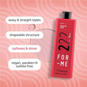 Framesi FOR-ME 222 Shape Me Glaze  Flexible Hold Styling Glaze for Shine & Definition