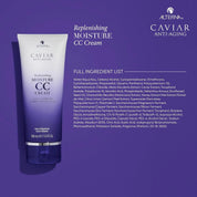 Alterna Caviar Anti-Aging Replenishing Moisture CC Cream with ingredient list.