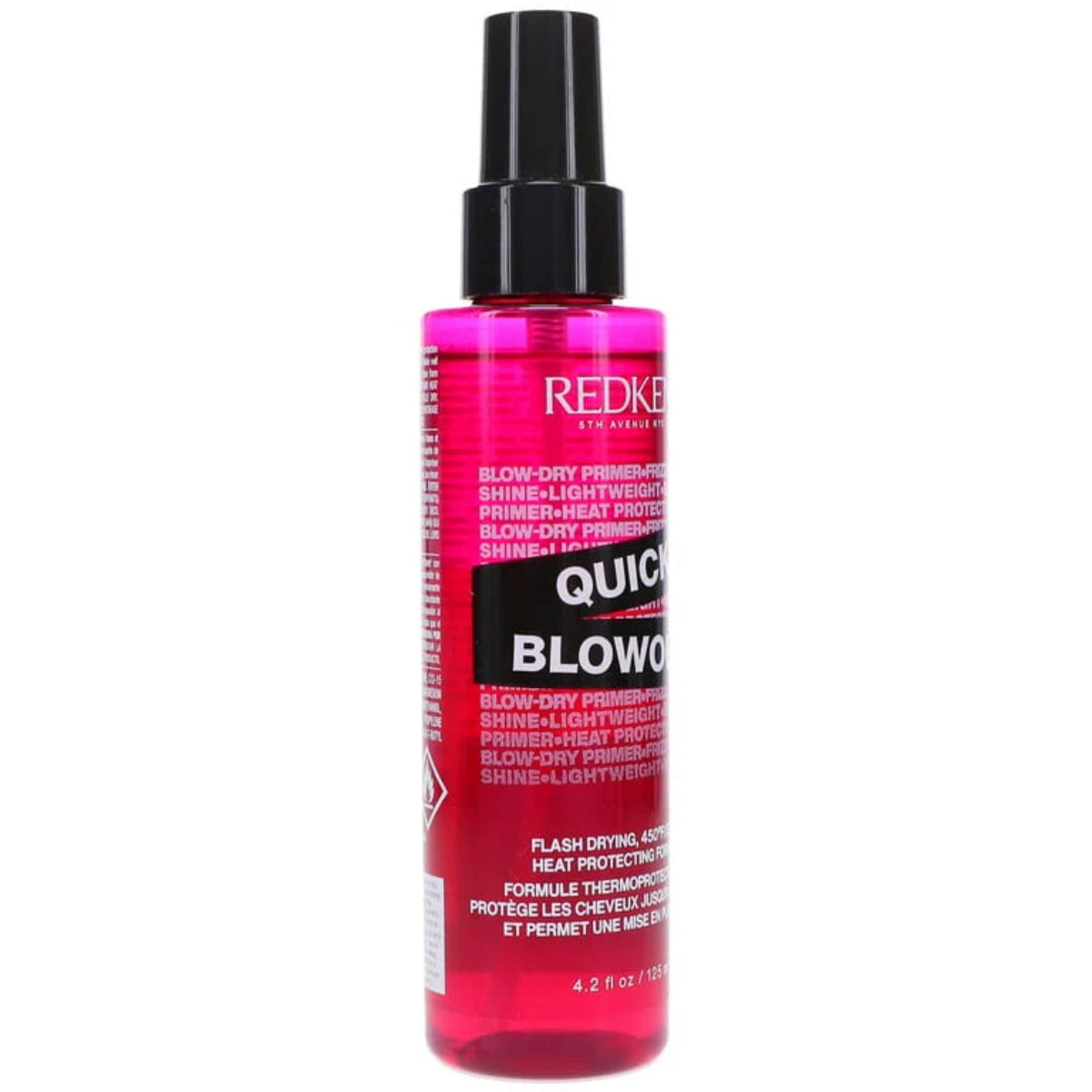 Redken hair product bottle on a white background