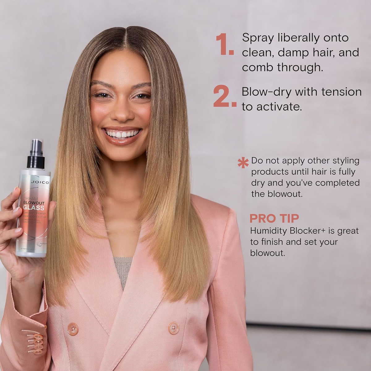 Joico Dream Blowout Glass 72-Hour Frizz Fighter