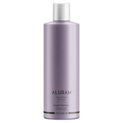Aluram Clean Beauty Collection Purple Shampoo 12 oz bottle with white cap on a white background