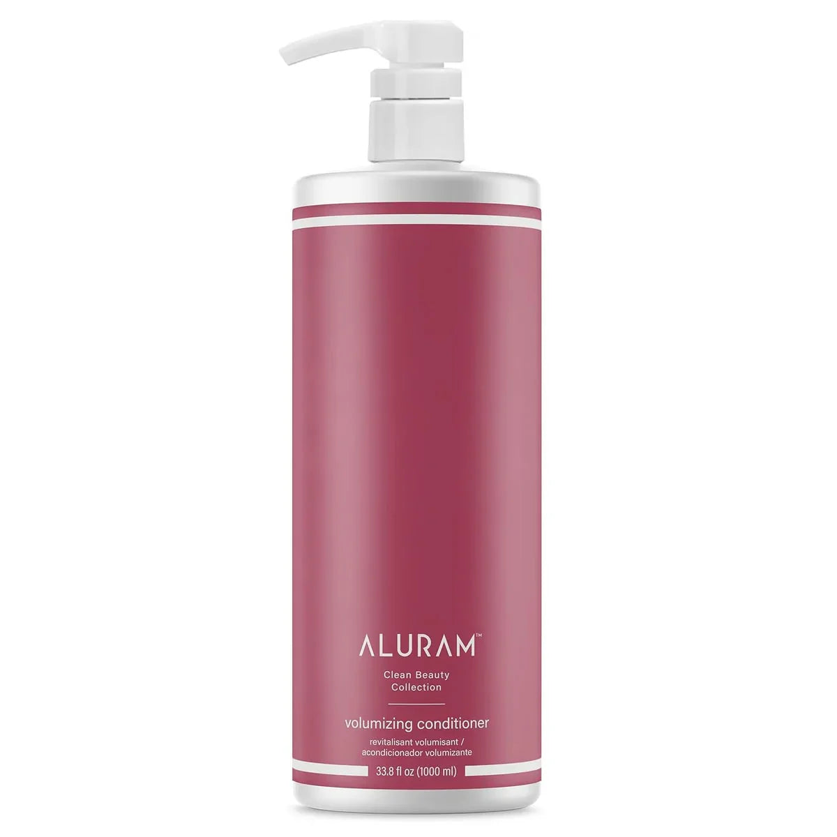 Aluram Clean Beauty Collection Volumizing Conditioner 33.8 oz bottle on a white background