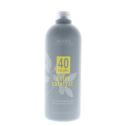 Aveda 40 Volume Color Catalyst bottle on a white background